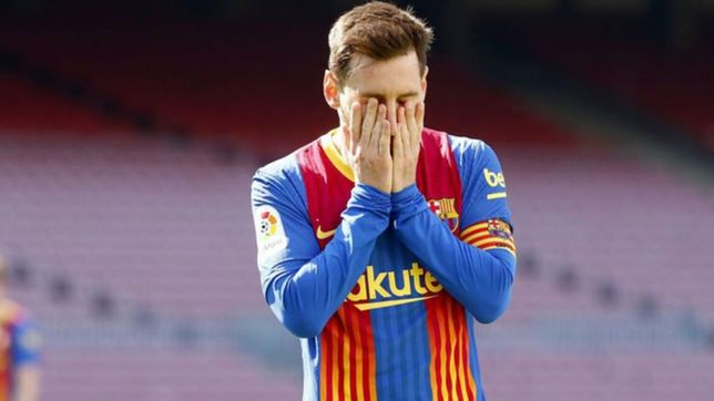 triste y shockeado: asi esta messi luego de que confirmaran su salida del barcelona