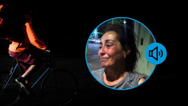 el dramatico audio de whatsapp de una repartidora platense tras haber sido asaltada