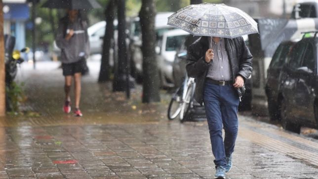 volvieron las lluvias y baja la temperatura: el tiempo durante la semana en la plata