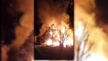 Un incendio destruyó una estancia centenaria en la que funcionaba una escuela hípica infantil