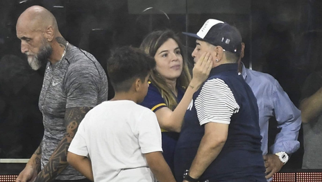 Dalma Maradona Diego Maradona Gimnasia