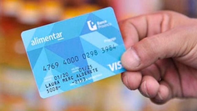 el gobierno aumento el monto de la tarjeta alimentar