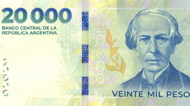 el banco central revelo cuando empezara a circular el nuevo billete de $20.000