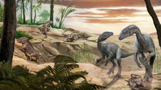 cientificos del conicet descubrieron en la rioja uno de los dinosaurios mas antiguos del mundo