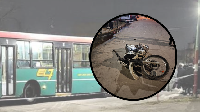 ¿quien era el motociclista que murio tras chocar con un micro 307 en berisso?