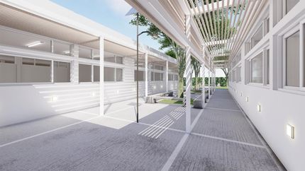Así lucirá la nueva sede del Colegio Nacional en Gonnet cuando finalicen las obras