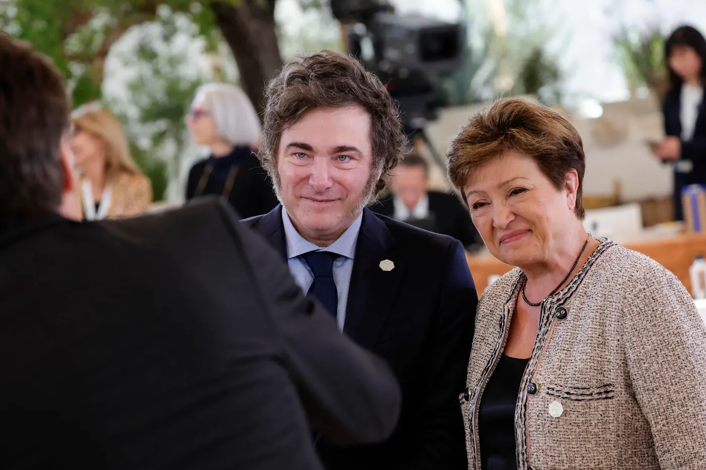 Javier Milei Kristalina Georgieva FMI (3)