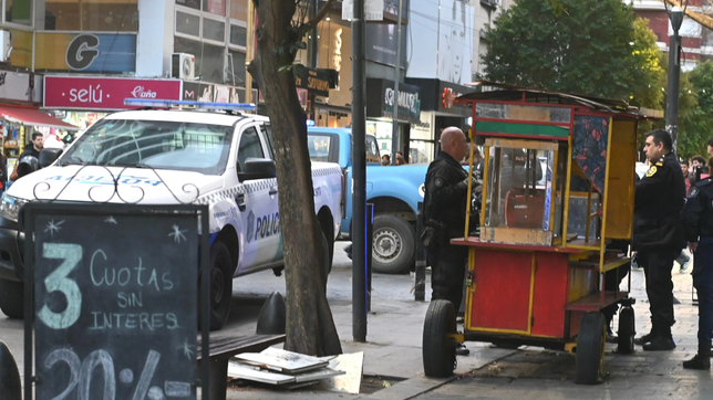 tension por una seguidilla de robos pirana en pleno centro y a pocos metros de distancia