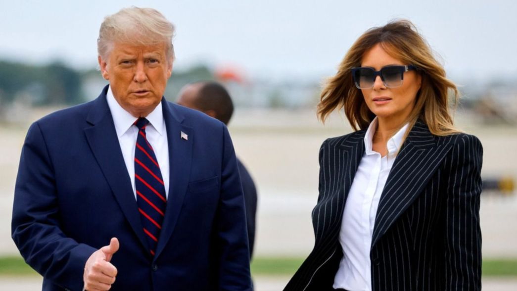 Donald Trump y su esposa Melania tienen coronavirus