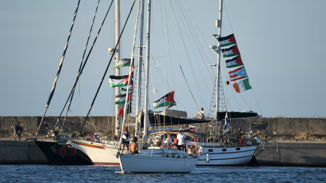 ¿que pasa con el buque capitaneado por un platense que lleva ayuda a gaza?
