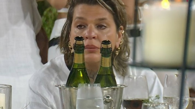 sandra priore paso ano nuevo en gran hermano, amenazo con irse y se convirtio en meme