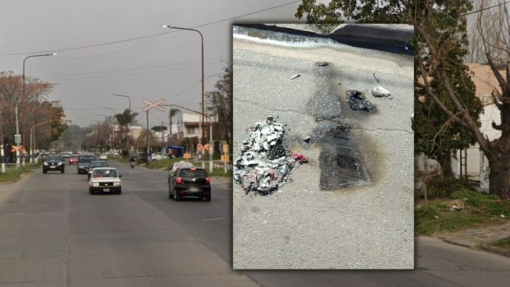 Robos, pedradas y una moto quemada: madrugada de terror para vecinos de una zona de Tolosa