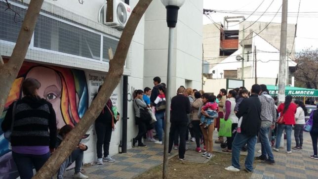 gas pimienta, robo frustrado y tension en la maternidad del hospital gutierrez