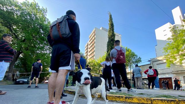un perro murio en el incendio del edificio de parque saavedra