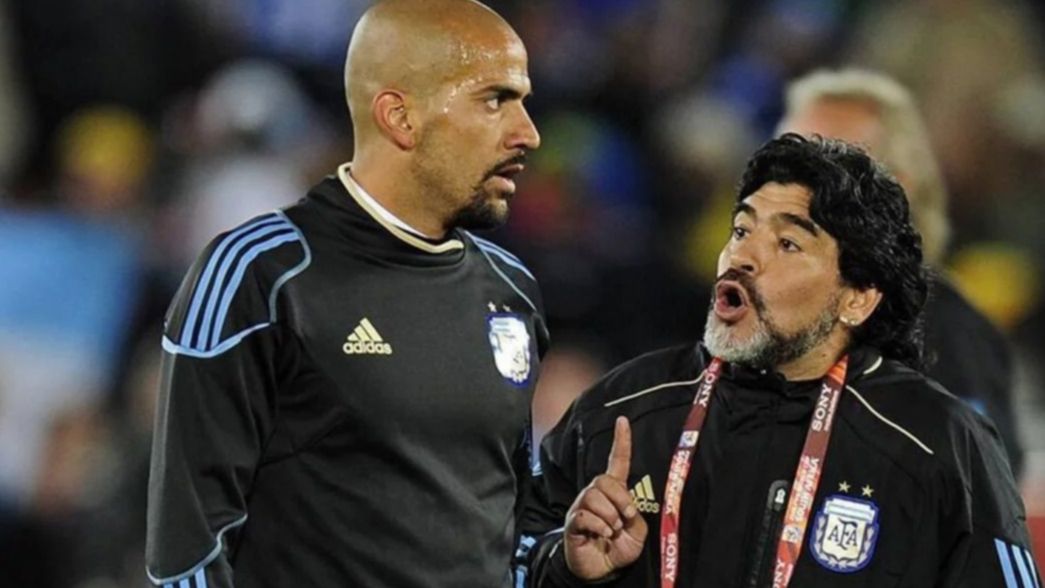 Juan Sebastián Verón habló de Diego Maradona dijo que es un genio y que aceptaría tomar un café con él