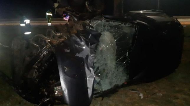 ¿quien es la mujer que volco con su auto y murio en la autopista la plata - buenos aires?