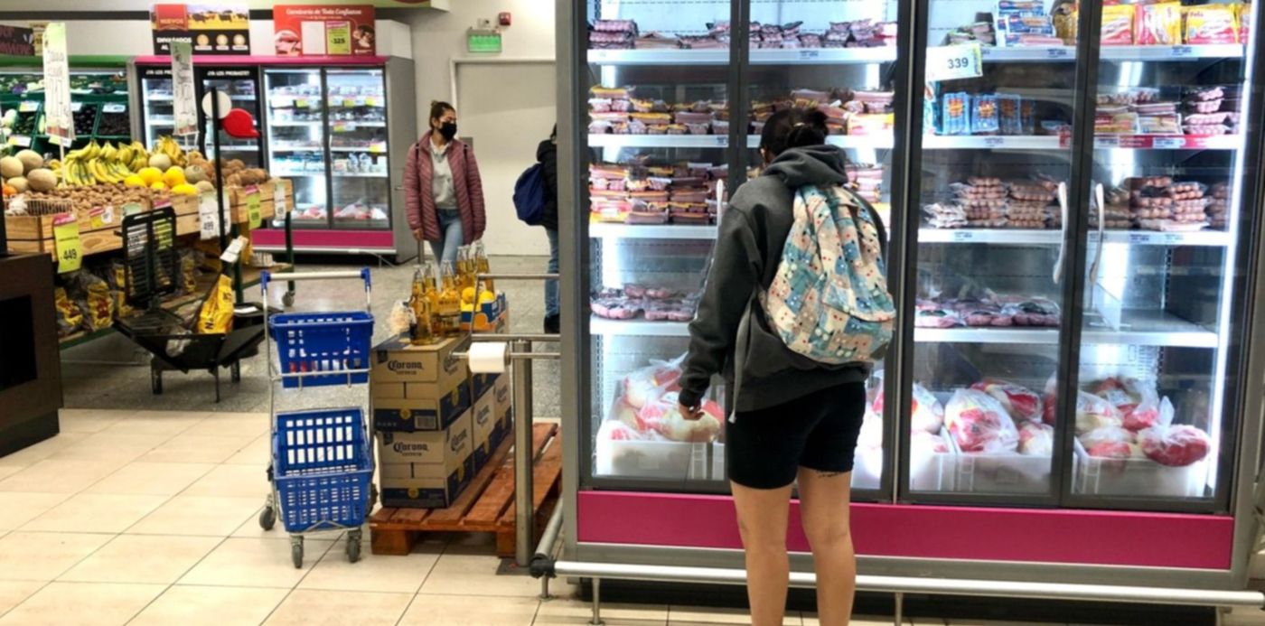supermercado góndolas precios cuidados inflación