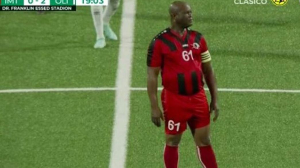 El Olimpia de Troglio goleó a un equipo que tenía a un delantero buscado por la Interpol