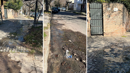 una cuadra de la plata esta llena de caca por un desborde cloacal y absa no da respuestas una cuadra de la plata esta llena de caca por un desborde cloacal y absa no da respuestas