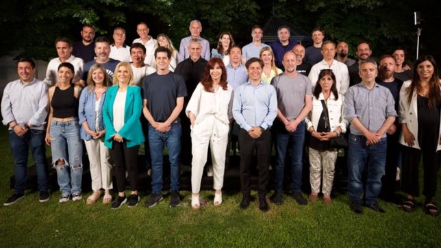 cfk y kicillof se reunieron con intendentes bonaerenses para hablar sobre la inseguridad