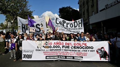 Así se vive el Día de la Memoria por la Verdad y la Justicia en La Plata Así se vive el Día de la Memoria por la Verdad y la Justicia en La Plata