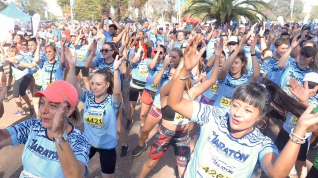 todas las fotos de la multitudinaria maraton solidaria por el hospital de ninos