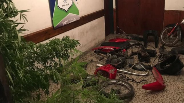lo buscaban por un robo y cayo junto a su familia por tener un desarmadero en la casa