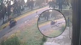 asi fue el choque en el que un ciclista murio atropellado por un chico de 17 sin licencia
