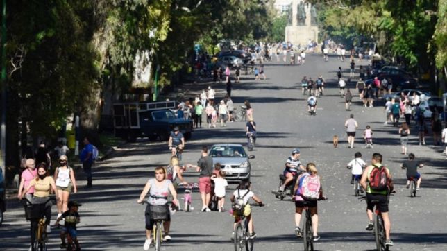 volvieron las peatonales al paseo del bosque platense