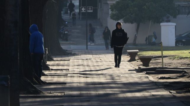 llego la ola polar y arranca una seguidilla de mananas muy frias en la plata