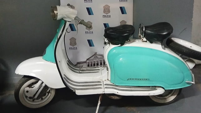recuperaron una moto robada mientras intentaban venederla por facebook