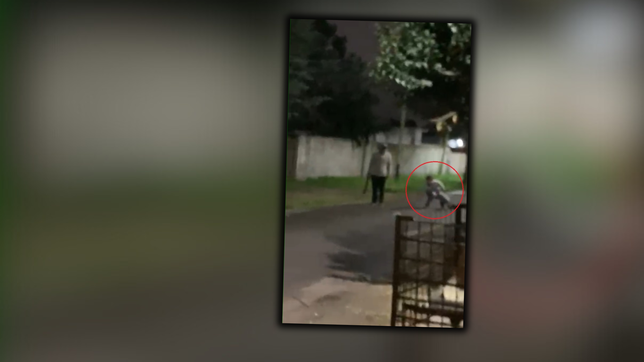 video: un hombre fue apunalado en la plata en medio de un sangriento ataque con cuchillas