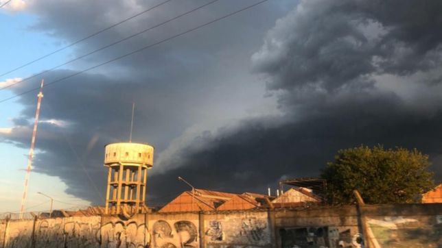tormentas, viento y ¿granizo?: asi va a seguir el clima en la plata