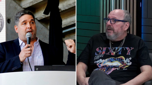 el picante comentario de un importante dirigente de estudiantes que salio a cruzar al duka