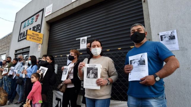 nueva manifestacion para pedir justicia por el mecanico asesinado en la plata