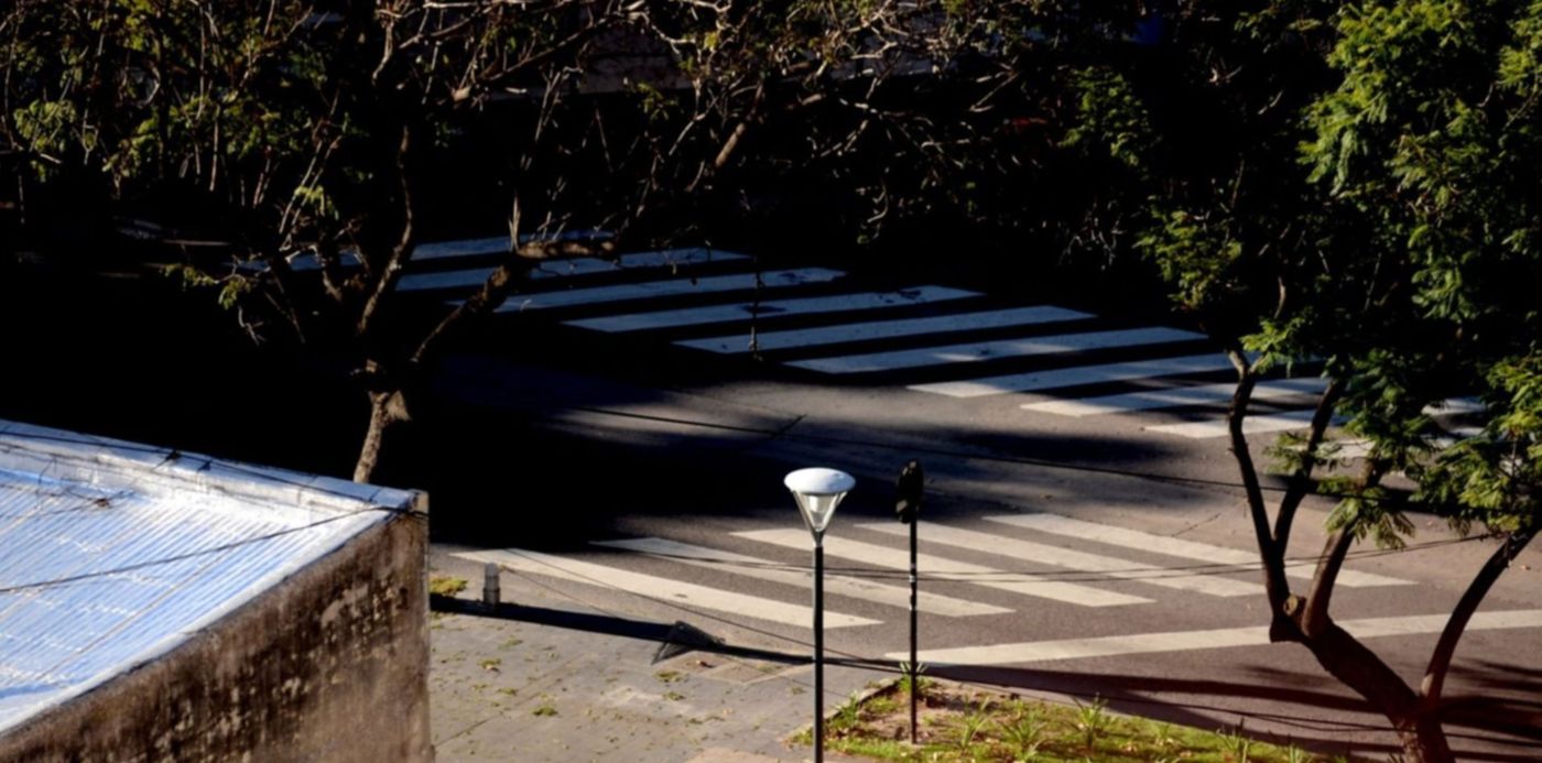 Cuarentena Toque de queda Calles vacías