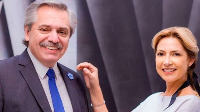 alberto fernandez anuncio que sera papa de un varon