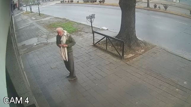 video: amordazado y desorientado, asi salio a pedir ayuda el jubilado asaltado en la plata