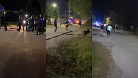 Así fueron los violentos enfrentamientos entre vecinos de un barrio de City Bell y la Policía Así fueron los violentos enfrentamientos entre vecinos de un barrio de City Bell y la Policía