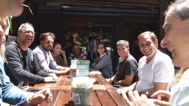 garro de recorrida con candidatos locales y un mensaje a los platenses: vayan a votar