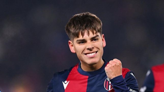 la primera foto de benjamin dominguez en el entrenamiento con la seleccion argentina