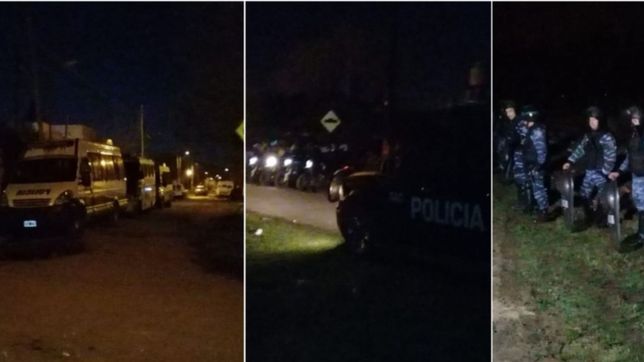 policias, allanamientos y tension en otro intento de usurpacion en altos de san lorenzo