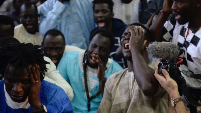 todas las imagenes del gran magal de touba, la ceremonia de los senegaleses