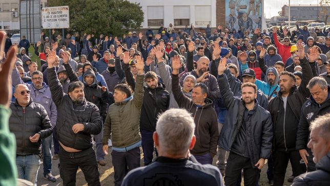 los trabajadores del astillero rio santiago se movilizaran al congreso en rechazo a la ley bases