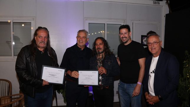 la renga recibio la distincion de visitante ilustre de la plata en la previa a su show solidario
