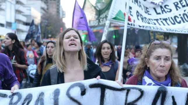 el grito del ni una menos se escucho fuerte en la plata