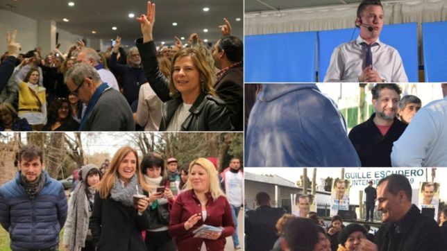 caminatas, caravanas y recitales: cierra la campana de la interna mas caliente de las paso