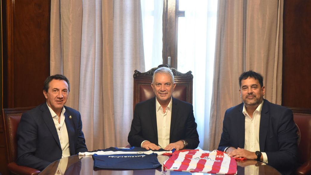 Julio Alak se reunió con los presidentes de Gimnasia y Estudiantes