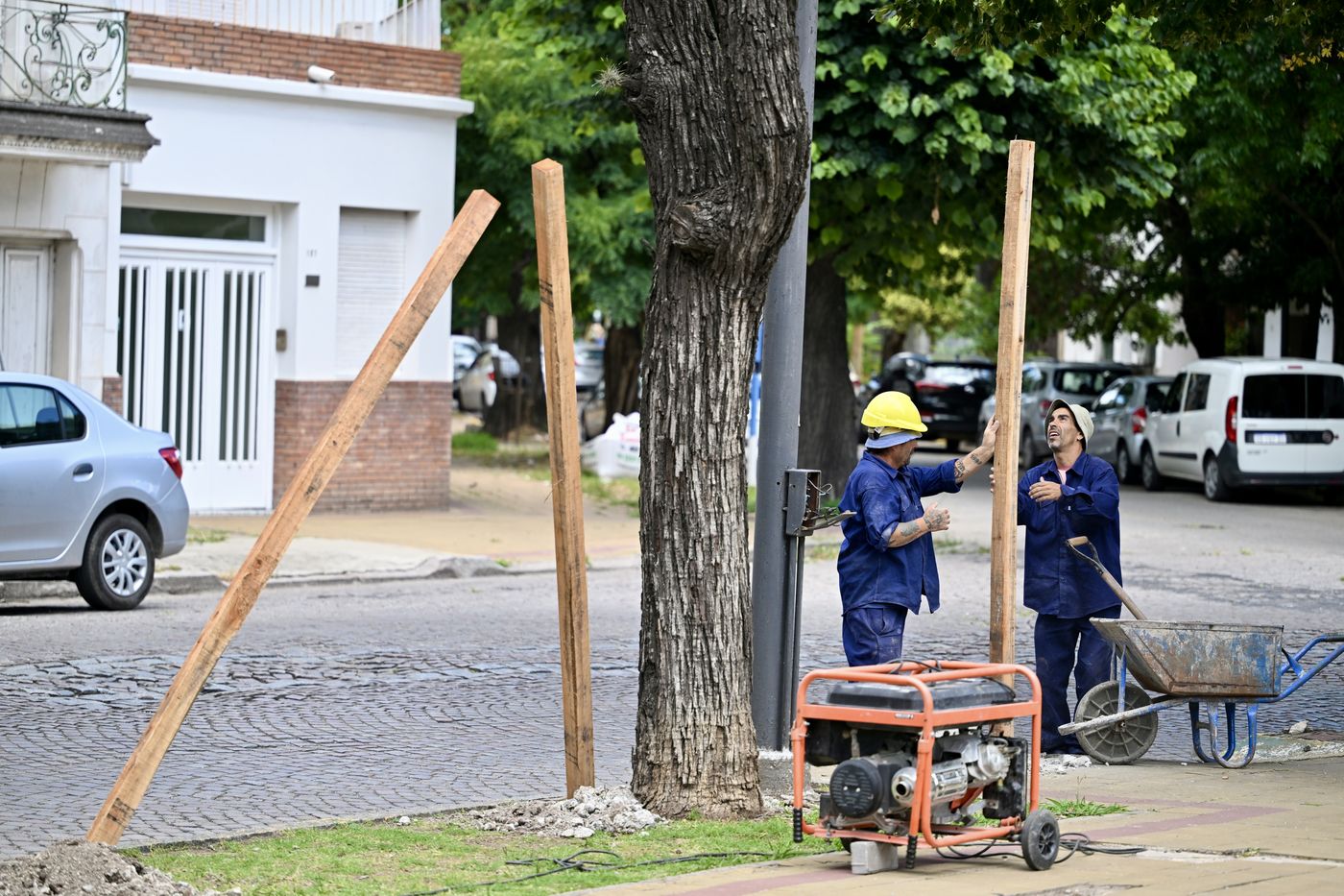 Las obras en Plaza España avanzan a pesar de las polémicas