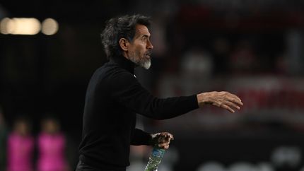 Domínguez usó la histórica frase de Estudiantes y mostró confianza en la vuelta ante Flamengo